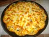 Макароны с мясным фаршем и шпинатом