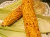 Молочная кукуруза со специями в духовке