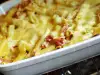 Макароны с ветчиной в духовке