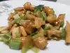 Салат с лисичками