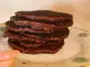 Полезные банановые блины с овсяными хлопьями и мукой рожкового дерева