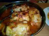 Фаршированные маринованные куриные стейки