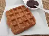 Цельнозерновые вафли с кислым молоком