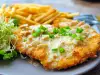 Панированный хек в духовке