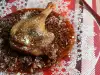 Печеные утиные ножки с соусом