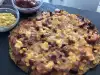 Корж для пиццы из кабачков