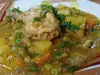 Курица с горохом в зональной диете
