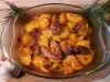Маринованные куриные крылышки с картофелем