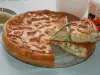 Пирог с брынзой, яйцами и зеленым луком