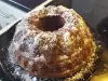 Яблочный пай в форме для кекса