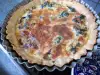Лотарингский киш с беконом и шпинатом