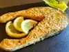 Запеченные стейки из лосося с розмарином