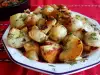 Ароматный картофель по-деревенски