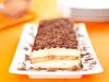 Семифреддо с печеньем Савоярди и сыром Маскарпоне