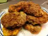 Небольшие шницели с фаршем и картофелем