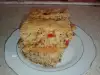 Пирог с яблоками, грецкими орехами и рахат-лукумом