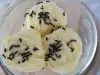 Домашнее мороженое с молоком и сливками