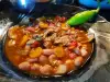 Смилянская фасоль с сушеными белыми грибами