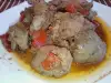 Сочная куриная печень в духовке
