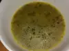 Шпинатный суп с мясом индейки