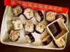 Вкусноe суши с лососем