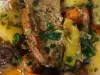 Свинина, нашпигованная овощами