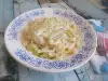 Тальятелле с кабачками и сливками