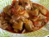 Рагу с телятиной и овощами