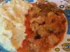 Винный кебаб с нежным мясом