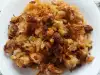 Квашеная капуста в духовке с жареным мясом