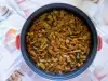 Стручковая фасоль с пастернаком и сельдереем в духовке
