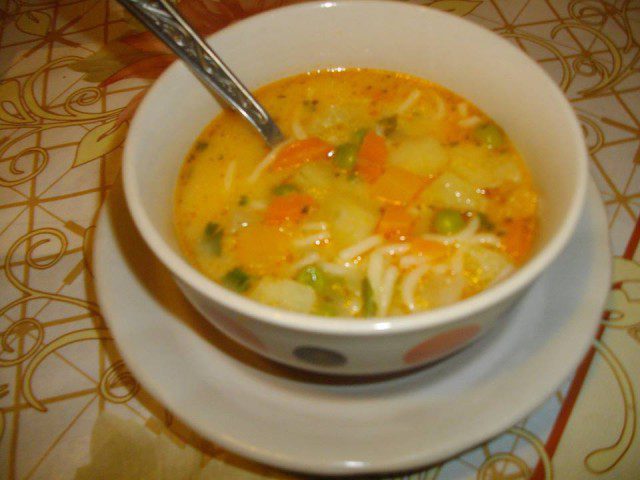 Легкий картофельный суп