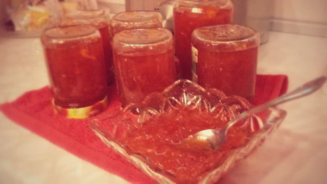Домашнее варенье из айвы