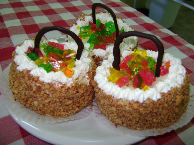 Пирожное Корзинка