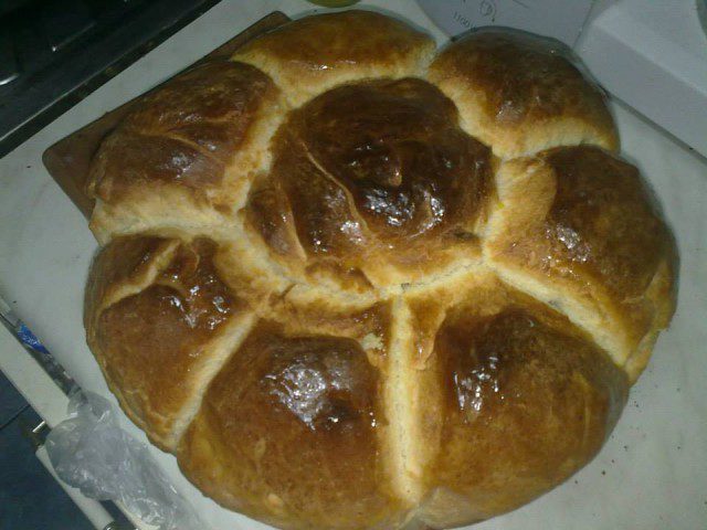 Новогодний хлеб