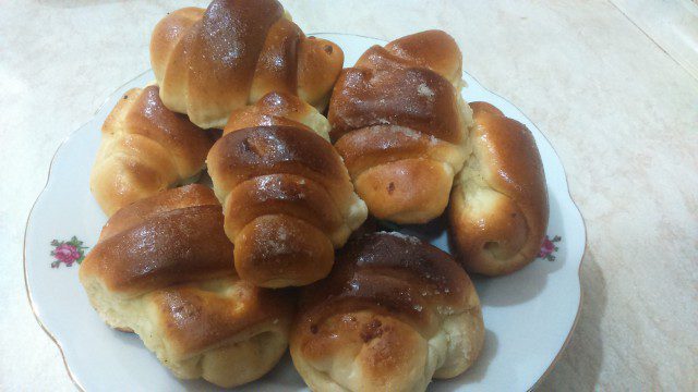 Ароматные сдобные булочки