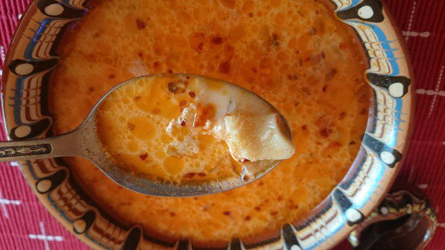 Вкусная шкембе чорба - болгарский суп из рубца