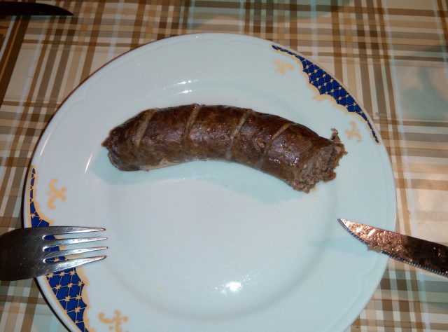 Колбасный микс с телятиной и свининой