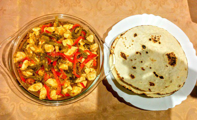 Фахитас Острая курица