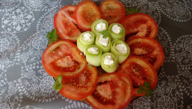 Традиционный болгарский салат - новый имидж