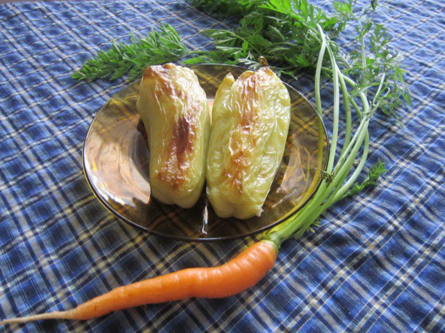Классический фаршированный перец с рисом и мясным фаршем