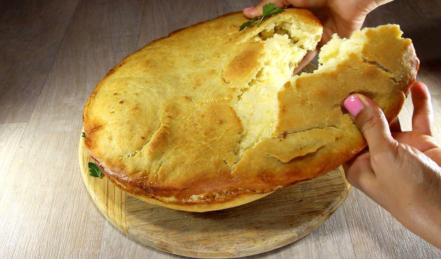 Родопский клин - болгарский хлебец с маслом и с рисом