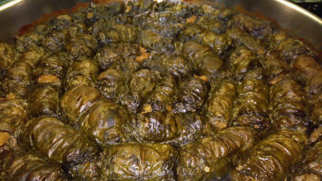 Постные голубцы из щавеля