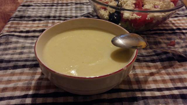 Нежный зимний крем-суп