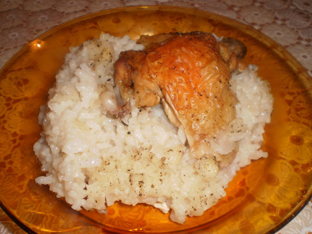 Классический рецепт курицы с рисом