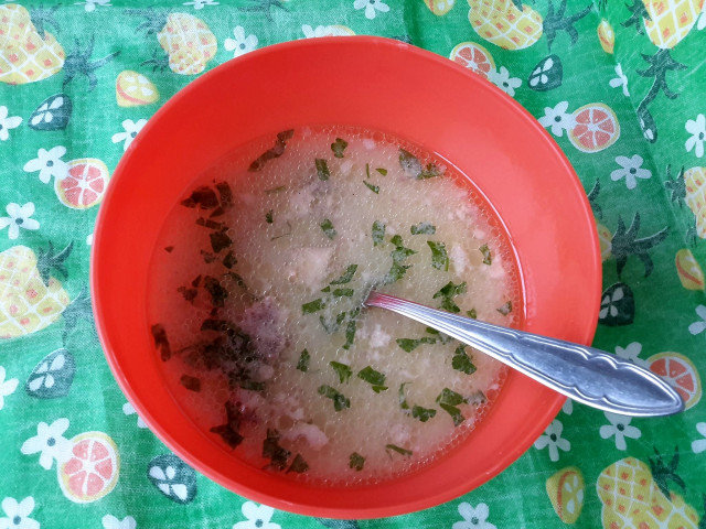 Суп из утиного супового набора