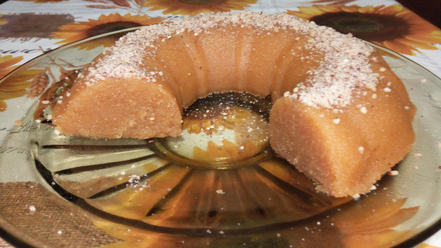 Карамелыная грис халва - десерт из манной крупы