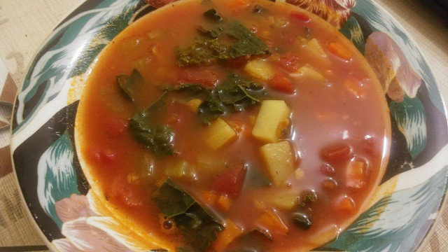 Томатный тосканский суп
