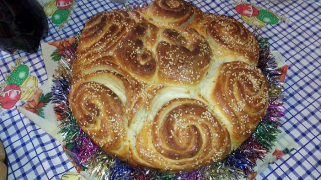 Сладкий праздничный хлеб