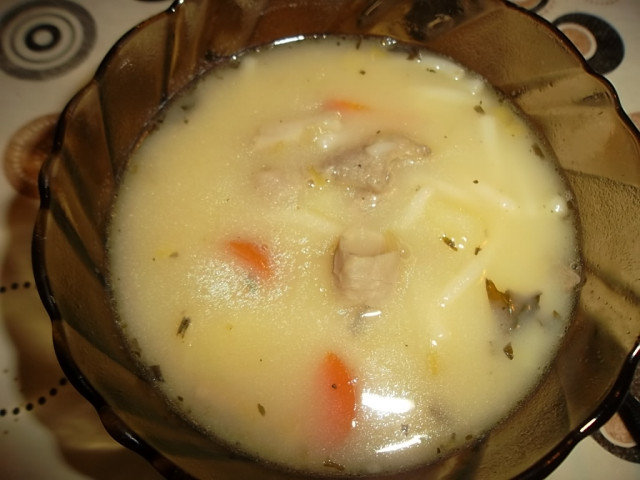 Суп из потрошков ягненка